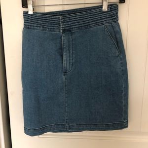 Forever 21 jean skirt High Waist Contemporary.